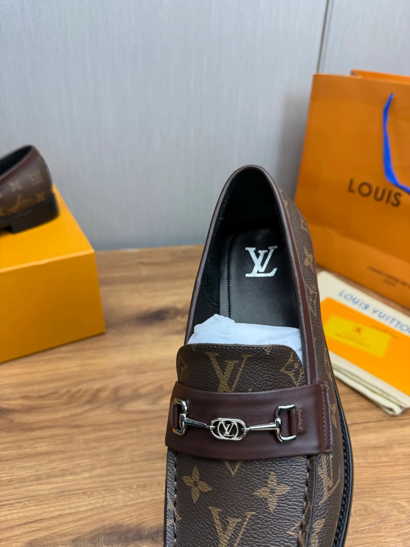Factory 660💰 LV. Men's business casual leather shoes, all made of imported original brand leather, just to create a more comfortable wearing experience, original non-slip and wear-resistant outsole ✔️16-45 (38.45 non-returnable)